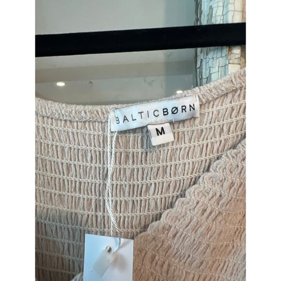 NWT Baltic Born size medium cream colored midi dress - Picture 3 of 4